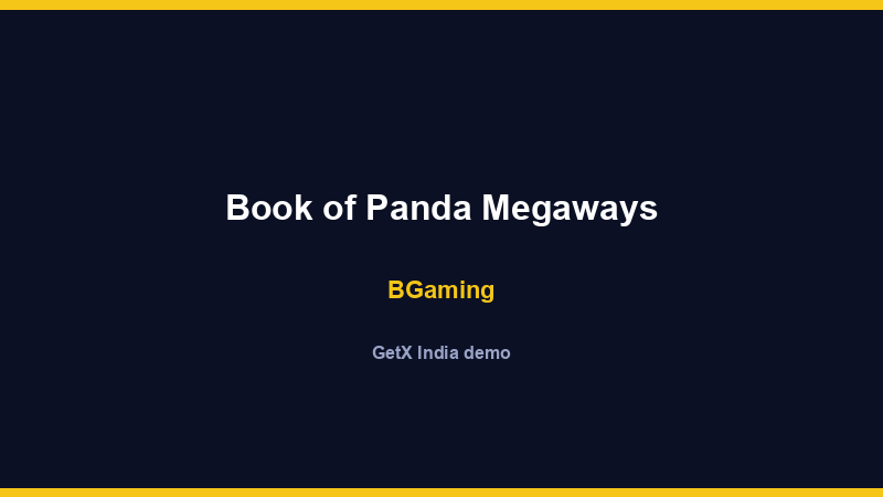 Book of Panda Megaways — BGaming