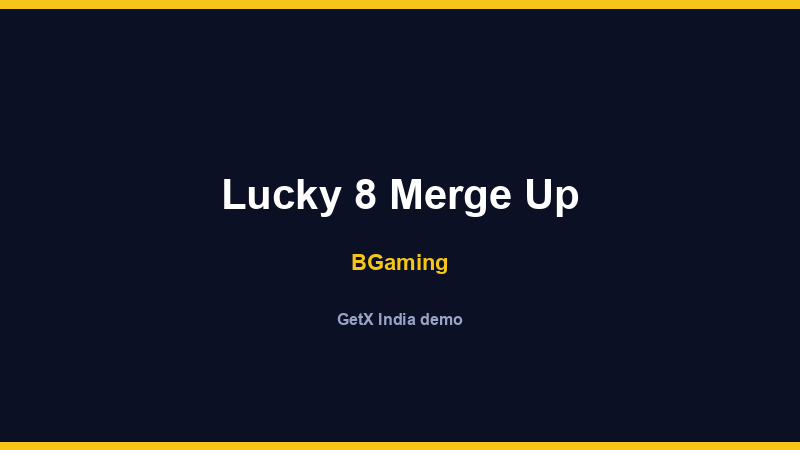 Lucky 8 Merge Up — BGaming